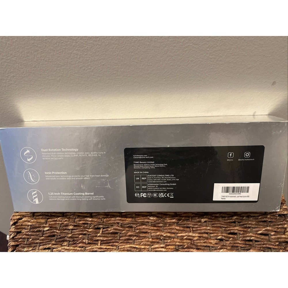 Tymo Rota Ion Rotating Curling Iron
